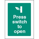 Press Switch to Open