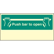 Push Bar to Open