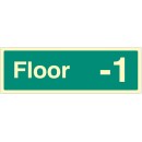 Floor -1 - Floor Level Dwelling ID Signs