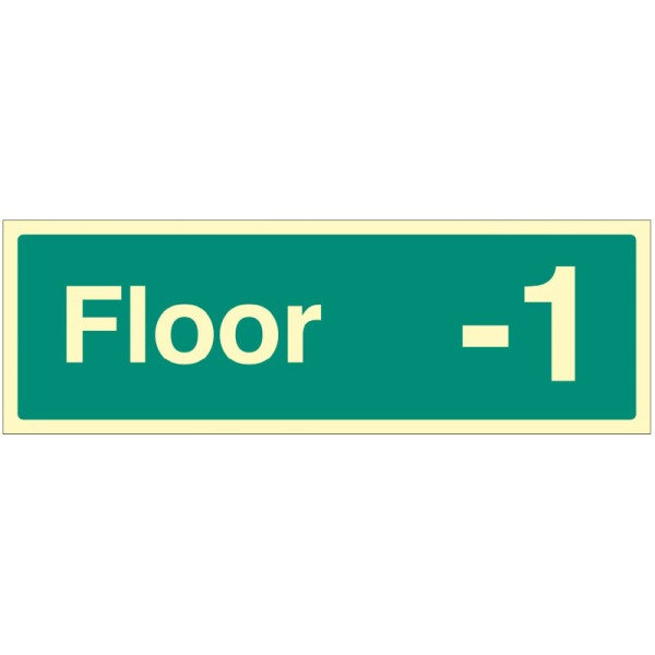 Floor -1 - Floor Level Dwelling ID Signs