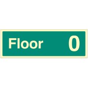 Floor 0 - Floor Level Dwelling ID Signs