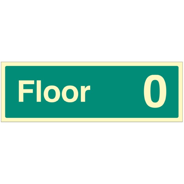 Floor 0 - Floor Level Dwelling ID Signs