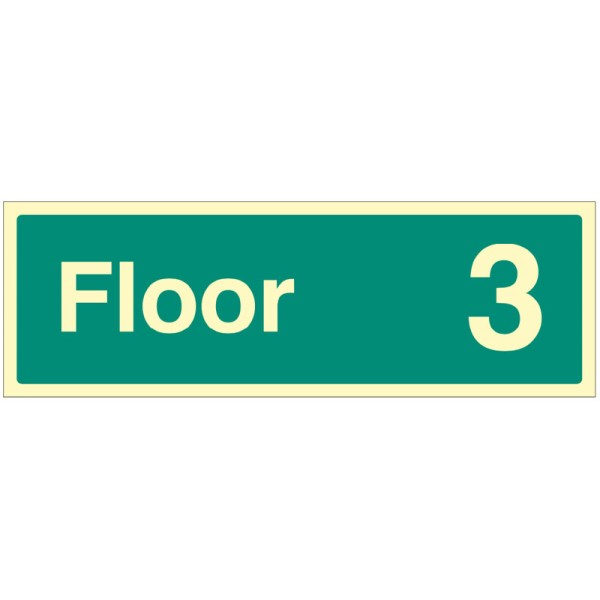 Floor 3 - Floor Level Dwelling ID Signs