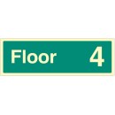 Floor 4 - Floor Level Dwelling ID Signs