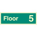 Floor 5 - Floor Level Dwelling ID Signs