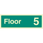 Floor 5 - Floor Level Dwelling ID Signs