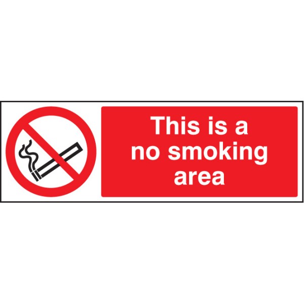 No Smoking Area