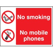 No Smoking- No Mobile Phones