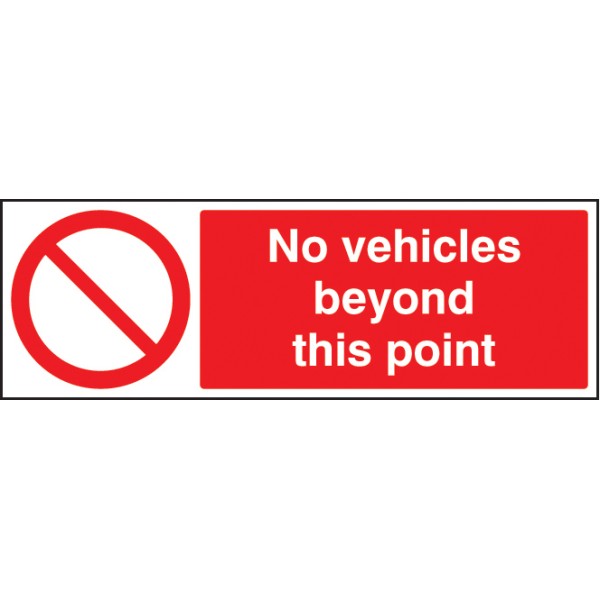 No Vehicles Beyond this Point