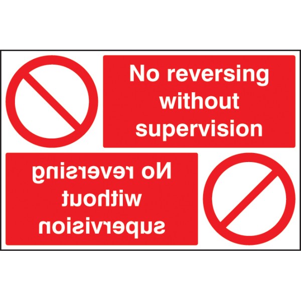 No Reversing without Supervision Reflection Sign