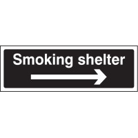 Smoking Shelter - Arrow Right