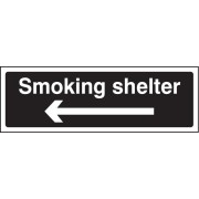 Smoking Shelter - Arrow Left