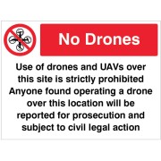 Drones Prohibited in this Area