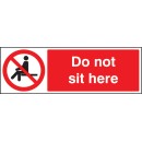 Do Not Sit Here