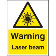 Warning - Laser Beam