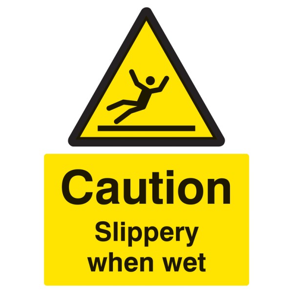 Caution - Slippery When Wet