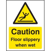 Caution - Floor Slippery When Wet