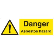 Danger - Asbestos Hazard