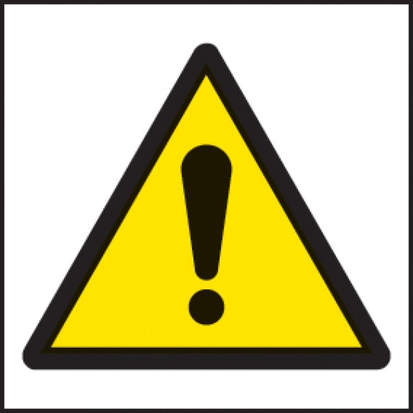 ! - Warning - Exclamation Symbol