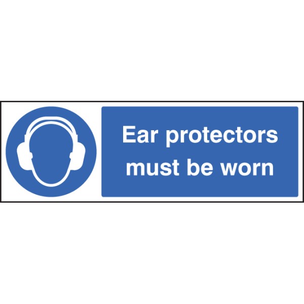 Ear Protectors Must be Worn