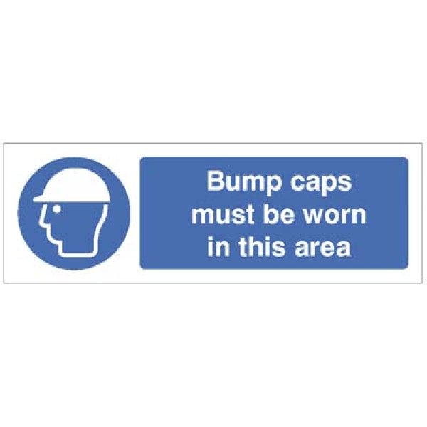 Bump Caps must be Worn in this Area