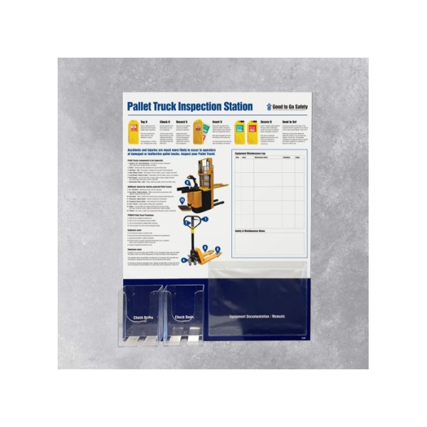 Pallet Truck Inspection and Maintenance Station