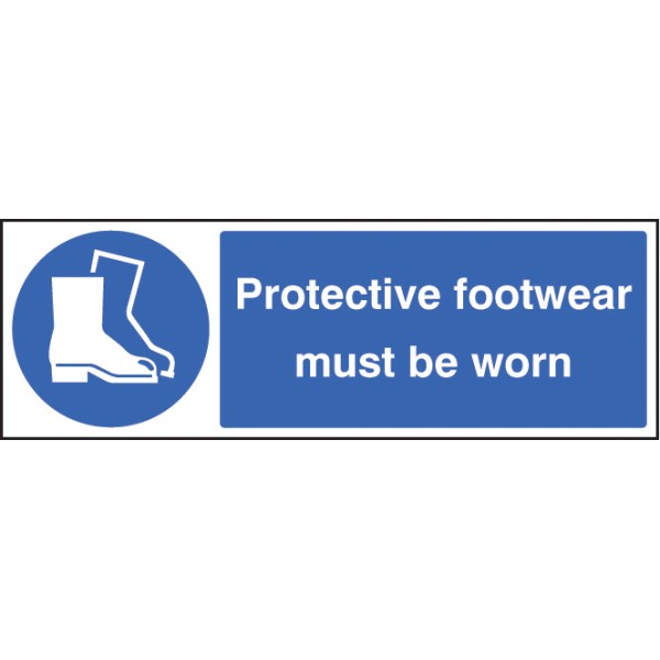 Protective Footwear Must be Worn