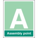 Assembly Point - Portrait - Select Number or Letter