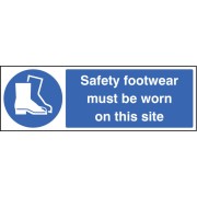 Safety Footwear Must be Worn On this Site