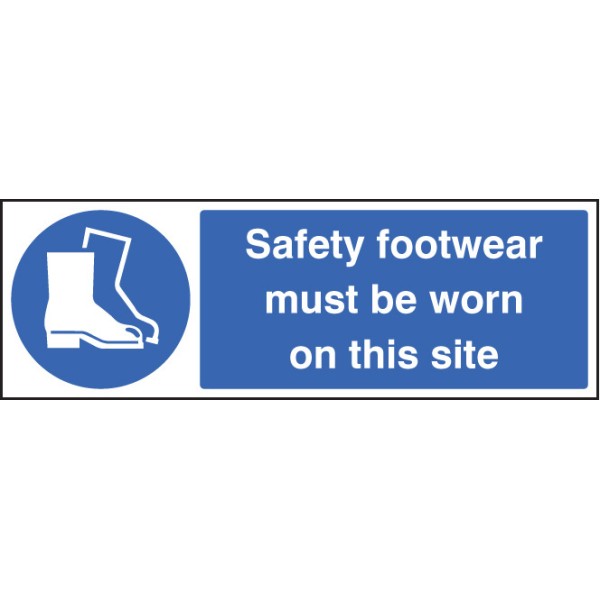 Safety Footwear Must be Worn On this Site