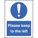 Please Keep to the Left