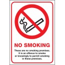 No Smoking Premises - (Scotland)