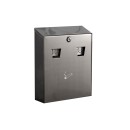 Wall Mounted Stainless Steel Cigarette Bin