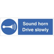 Sound Horn Drive Slowly