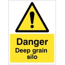 Danger - Deep Grain Silo