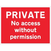 Private - No Access without Permission