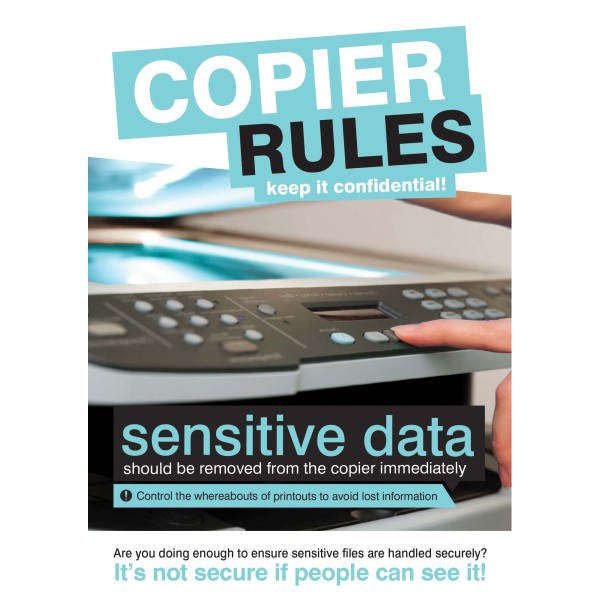 Copier Rules - Poster