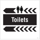 Toilets - Arrow Left - Add a Logo - Site Saver