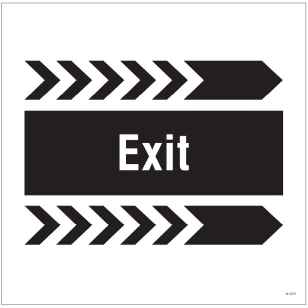 Exit - Arrow Right - Add a Logo - Site Saver