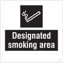 Designated Smoking Area - Add a Logo - Site Saver