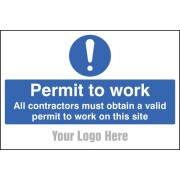 Permit to Work - Add a Logo - Site Saver