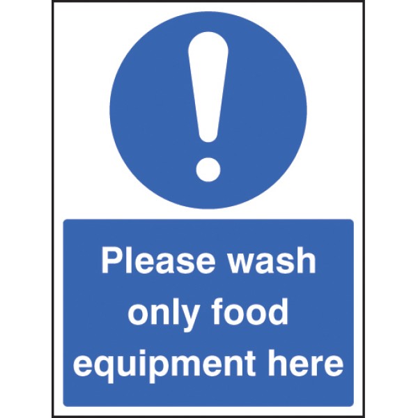 Wash Only Food Equipment