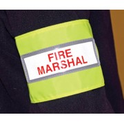 Fire Marshal Reflective Armband