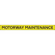 Motorway Maintenance - Reflective Self Adhesive Vinyl