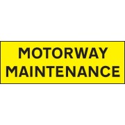 Motorway Maintenance - Reflective Self Adhesive Vinyl