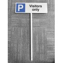 Parking - Visitors Only - Verge Sign