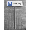 Parking - Staff Only - Verge Sign