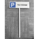 Parking - Your Message Here - Verge Sign