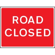 Fold Up Sign - Road Closed - 1050 x 750mm