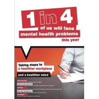 Taking Steps - Mental Health Poster